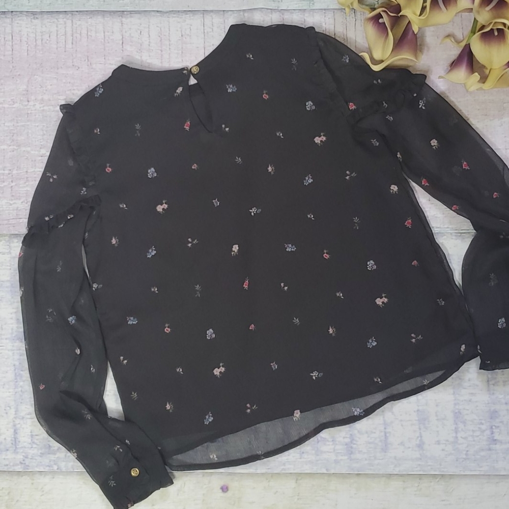 H&M Kids Sheer Sleeve Layered Top - Picture 5 of 7